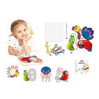 Quercetti fanta filo dierentuin veters rijgen, 14dlg. - thumbnail