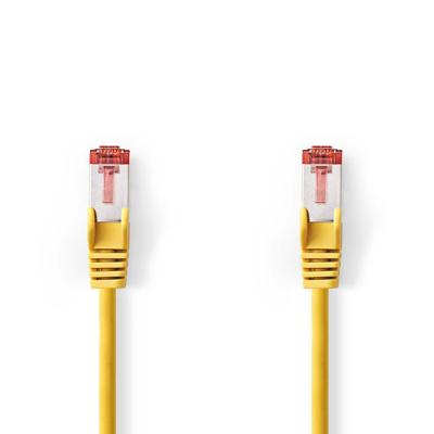 CAT6 S/FTP-Netwerkkabel | RJ45 Male - RJ45 Male | 1,0 m | Geel