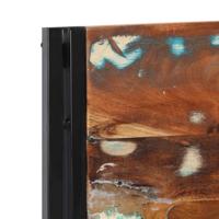 Hoofdeinde 120 cm massief gerecycled en ijzer - thumbnail