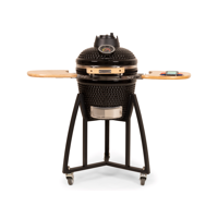 Kamado Premium Barbecue Black 16 inch - thumbnail