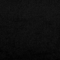 2-delige Loungeset met kussens microvezelstof zwart - thumbnail