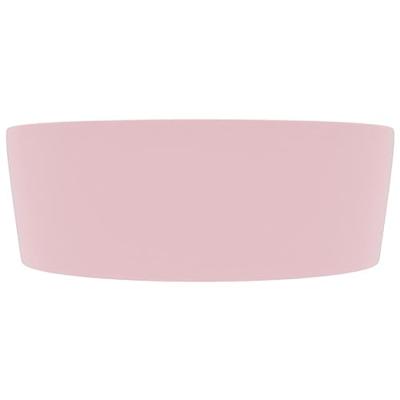 Wastafel met overloop 36x13 cm keramiek matroze