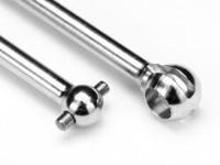 Drive shaft 6x40mm (silver/2pcs) - thumbnail