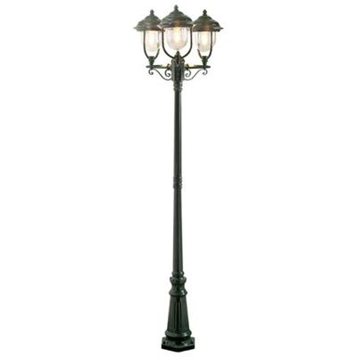 Lantaarnpaal Parma Zibello groen klassieke tuinverlichting 7227-600 Lantaarnpaal Parma Zibello groen klassieke tuinverlichting 7227-600