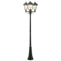 KonstSmide Klassieke buitenlantaarnParma 3-lichts groen - 7227-600 - thumbnail