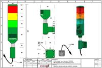 Schabus OFFICE Luchtkwaliteitssensor werkt op het lichtnet Detectie van Kooldioxide - thumbnail