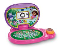 VTech Dora Avonturenlaptop Paars/Roze - thumbnail