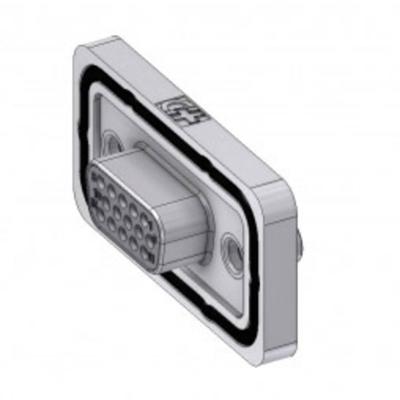 Deltron Connectors HD-DWM15SZ/2M85UN D-sub bus 180 ° Aantal polen: 15 Soldeerkelk 1 stuk(s)