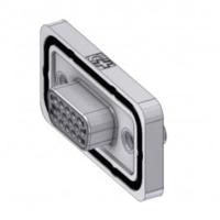 Deltron Connectors HD-DWM15SZ/2M85UN D-sub bus 180 ° Aantal polen: 15 Soldeerkelk 1 stuk(s) - thumbnail