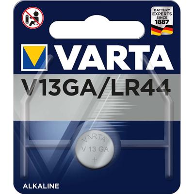Varta V13GA/LR44 alka knoop batterij 1,5