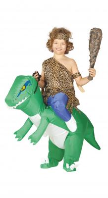 Opblaasbaar Dinosaurus Kostuum Kind