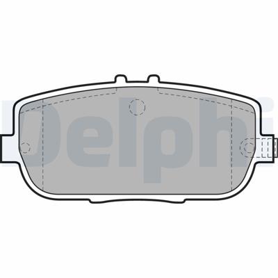 Remblokkenset, schijfrem LP2027