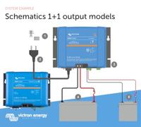 Victron Energy Phoenix Smart IP43 Charger 12/30 (1+1) 120-240V Loodaccu-lader Laadstroom (max.) 30 A - thumbnail