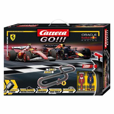 Carrera go!!! racebaan - champion's racing m. verstappen no.1 vs. l. hamilton no.44 Carrera go!!! racebaan - champion's racing m. verstappen no.1 vs. l. hamilton no.44