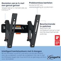 Vogels TVM 3215 TV-beugel 48,3 cm (19) - 109,2 cm (43) Kantelbaar - thumbnail