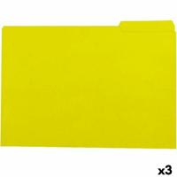 Set of Subfolders Elba Geel A4 50 Onderdelen (3 Stuks) - thumbnail