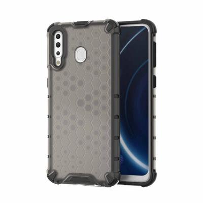 Honingraat schokbestendige PC + TPU Case voor Galaxy M30 (zwart) Honingraat schokbestendige PC + TPU Case voor Galaxy M30 (zwart)