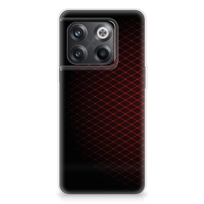 OnePlus 10T | TPU bumper | Geruit Rood