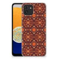 Samsung Galaxy A03 | TPU bumper | Batik Brown - thumbnail