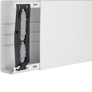 Hager LF6019009016 Kabelgoot (l x b x h) 2000 x 190 x 60 mm Wit 2 m Hager LF6019009016 Kabelgoot (l x b x h) 2000 x 190 x 60 mm Wit 2 m
