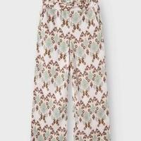 Name it zomer broek meisjes - wide fit - print beige - Nkfhamsa - thumbnail