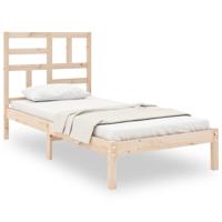 Bedframe massief hout 90x200 cm - thumbnail