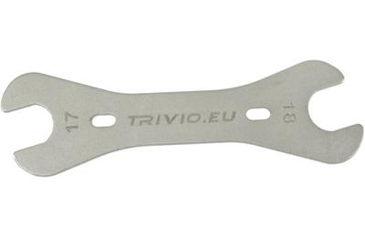 Trivio - fietsgereedschap conussleutel 17/18mm