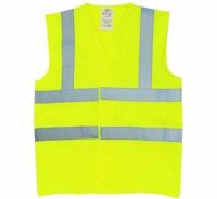 Vlamvertragend veiligheidshesje - Geel - thumbnail