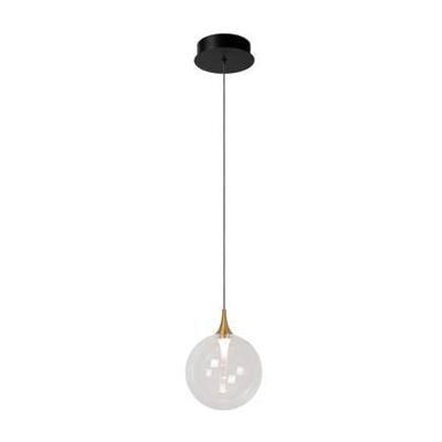 Lucide GISELA - Hanglamp - Ø 16 cm - LED Dimb. - 1x5W 2700K - Transparant | Premium