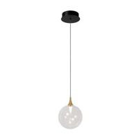 Lucide GISELA - Hanglamp - Ø 16 cm - LED Dimb. - 1x5W 2700K - Transparant | Premium - thumbnail