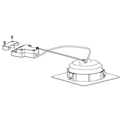 Eglo Led plafondspotPineda Square (3x) 3x6w - 3000K - 8,4cm wit - 95844