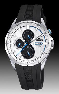 Horlogeband Lotus 18320-1 Silicoon Zwart 23mm Horlogeband Lotus 18320-1 Silicoon Zwart 23mm