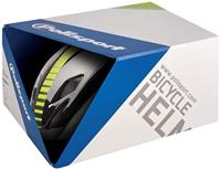 Polisport helm aero road mat wit/glans zwart/geel l 58-61cm - thumbnail