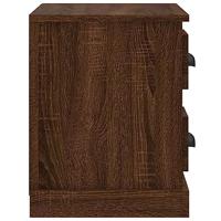 Nachtkastje 60x35,5x45 cm bruin eikenkleur - thumbnail