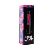 Itotal Lavalamp zwart/paars/roze, 30cm - thumbnail