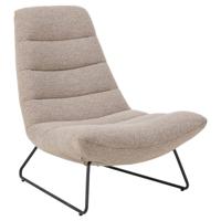 Sohome Fauteuil 'Otis' Bouclé, kleur Beige - thumbnail