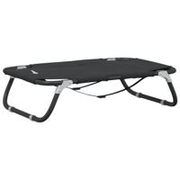 VidaXL Hondenmand inklapbaar oxford stof en staal antracietkleurig - thumbnail