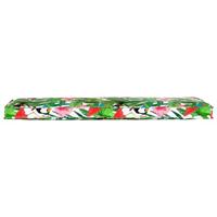 VidaXL Kussen bloemen multikleur 140 x 40 x 8 cm oxford stof - thumbnail