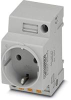 Phoenix Contact EO-CF/PT Schakelkastcontactdoos Grijs 1 stuk(s) - thumbnail