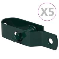 vidaXL Draadspanners 5 st 90 mm staal groen - thumbnail