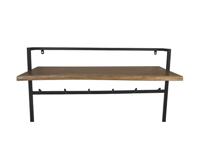 HSM - HSM Collection-Wandkapstok met Plank 11 - thumbnail