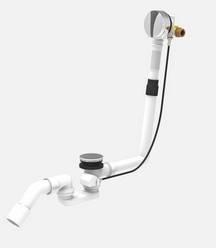 Luxe bad plugoverloopcombinatie met Badvulfunctie Chroom Luxe bad plugoverloopcombinatie met Badvulfunctie Chroom