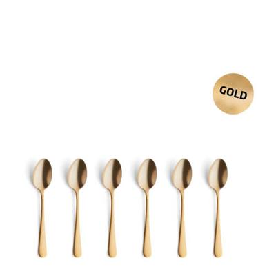 Amefa Trend Theelepels 6 Stuks Goud