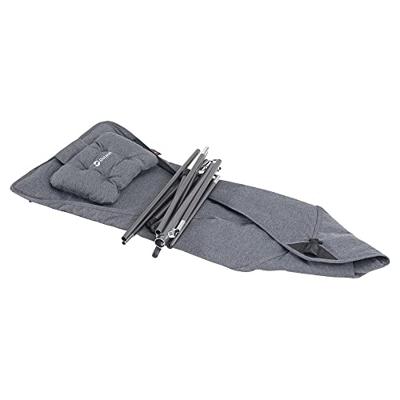 Outwell Tryfan Stoel Black & Grey OS Outwell Tryfan Stoel Black & Grey OS