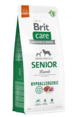 BRIT Care Hypoallergenic Senior Lamb&Rice - droog hondenvoer - 12 kg