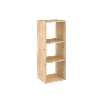 Planken Astigarraga Dinamic 3 Natuurlijk Hout 107 x 36,2 x 34 cm Kubussen Modulair