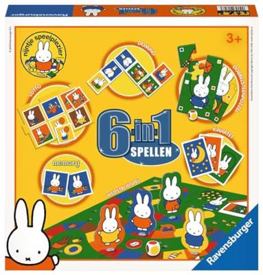 Ravensburger nijntje 6-in-1 spellendoos