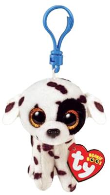 TY beanie boos clip knuffel dalmatiër luther 7 cm TY beanie boos clip knuffel dalmatiër luther 7 cm