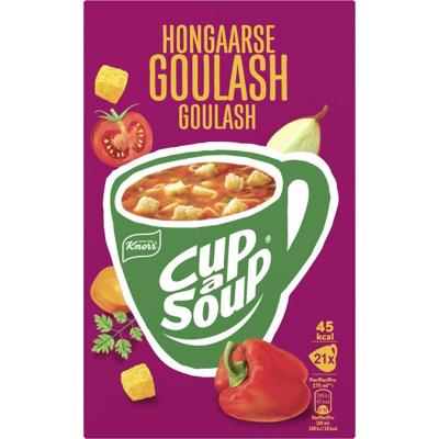 Knorr Cup-a-Soup hongaarse goulash, pak van 21 zakjes