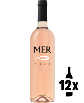 12 flessen MER Rosé Voordeelpakket